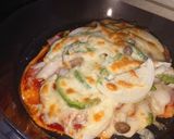 レンジグリルで焼く家庭用ピザ作り方9写真