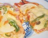 レンジグリルで焼く家庭用ピザ作り方10写真