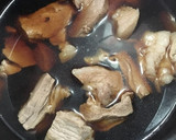 米のとぎ汁で煮たホロホロとろける豚の角煮作り方4写真