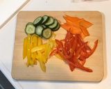 キャベツとパプリカのマリネ作り方3写真