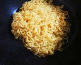 インスタントラーメンでかに玉かた焼きそば作り方3写真