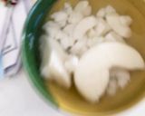 レンジでミルクティーきな粉お汁粉作り方1写真