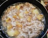 ワンパン✳豚肉とじゃがいもの鶏ガラ煮作り方5写真