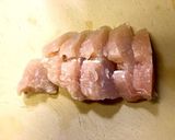 電子レンジで鶏むね肉のねぎま鍋作り方1写真