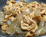 豚バラと こんにゃく の照り炒め作り方5写真