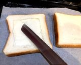 目玉焼きトースト　IH魚焼きグリル作り方1写真