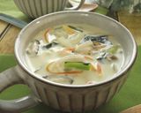 【野菜スープの素】で豆乳野菜スープ作り方13写真