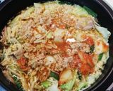 納豆と長芋のネバふわムチ鍋作り方4写真
