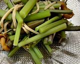 休みの日のランチはこれ！簡単山菜月見そば作り方1写真