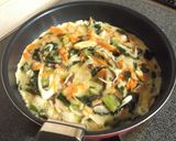 【野菜スープの素】でオープンオムレツ作り方13写真
