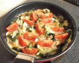 【野菜スープの素】でオープンオムレツ作り方14写真