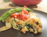 【野菜スープの素】でオープンオムレツ作り方17写真