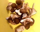 しいたけとベーコンの和風ペペロンチーノ作り方2写真