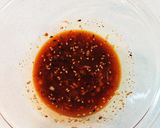 桃屋の麻辣香油を使った韓国風ドレッシング作り方2写真
