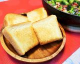 食パン4つに切って盛るだけ（5枚切りも）作り方2写真