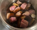 激うま！牛バラブロックで作る牛角煮丼　作り方4写真