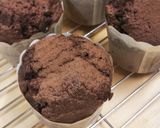 簡単♪生クリームでしっとりチョコマフィン作り方7写真