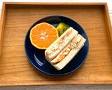 ただ、みかんの輪切り添え。作り方19写真
