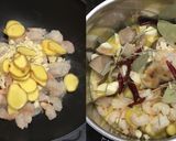 エビとブロッコリーのオレンジカレー作り方5写真