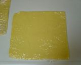 マンゴーカルピス味で♪折込シート作り方4写真