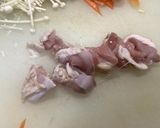 松阪の前島食堂風のとり野菜鍋作り方2写真