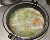 松阪の前島食堂風のとり野菜鍋作り方5写真