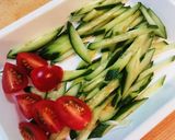簡単❤️わさび菜のサラダ作り方6写真