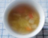 大根の洋風スープ♪作り方1写真