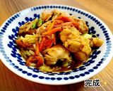 鶏肉ともやしのオイスター炒め作り方8写真