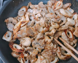 ご飯が進む！豚こまとちくわのオイマヨ炒め作り方4写真
