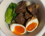 激うま！牛バラブロックで作る牛角煮丼　作り方10写真