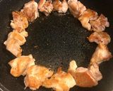 パクチーたっぷり鶏ももピリ辛レモン作り方2写真