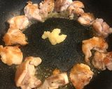 パクチーたっぷり鶏ももピリ辛レモン作り方4写真