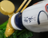 初午の日に。畑菜のからし和え稲荷作り方3写真