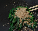 初午の日に。畑菜のからし和え稲荷作り方4写真