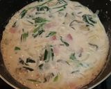 牡蠣とほうれん草のクリーム煮♪作り方6写真
