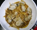 簡単！牡蠣のブラウンクリーム煮作り方1写真