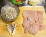 鶏胸肉のチキンソテー舞茸ソース作り方2写真