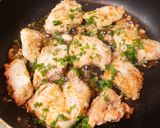 鶏胸肉のチキンソテー舞茸ソース作り方6写真