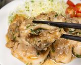 鶏胸肉のチキンソテー舞茸ソース作り方9写真