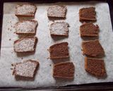 米粉シフォンのチョコラスク♡作り方3写真