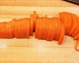 人参と蓮根のごまきんぴら作り方1写真