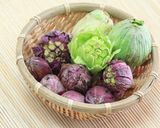 フキノトウと赤花フキノトウの天ぷら作り方1写真