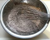 バレンタイン♡チョコとピスタチオのケーキ作り方2写真