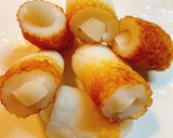 豚肉と餅ちくわのハニーバター醤油作り方2写真