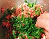 青しそと玉ねぎ入りメンチカツ作り方5写真