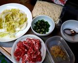 豚こまと白菜のあんかけうどん作り方1写真