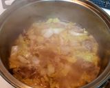 豚こまと白菜のあんかけうどん作り方3写真