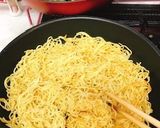 豚バラと小松菜のあんかけ焼きそば作り方9写真