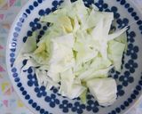 かぼちゃ・キャベツのごまあえ♪作り方1写真
